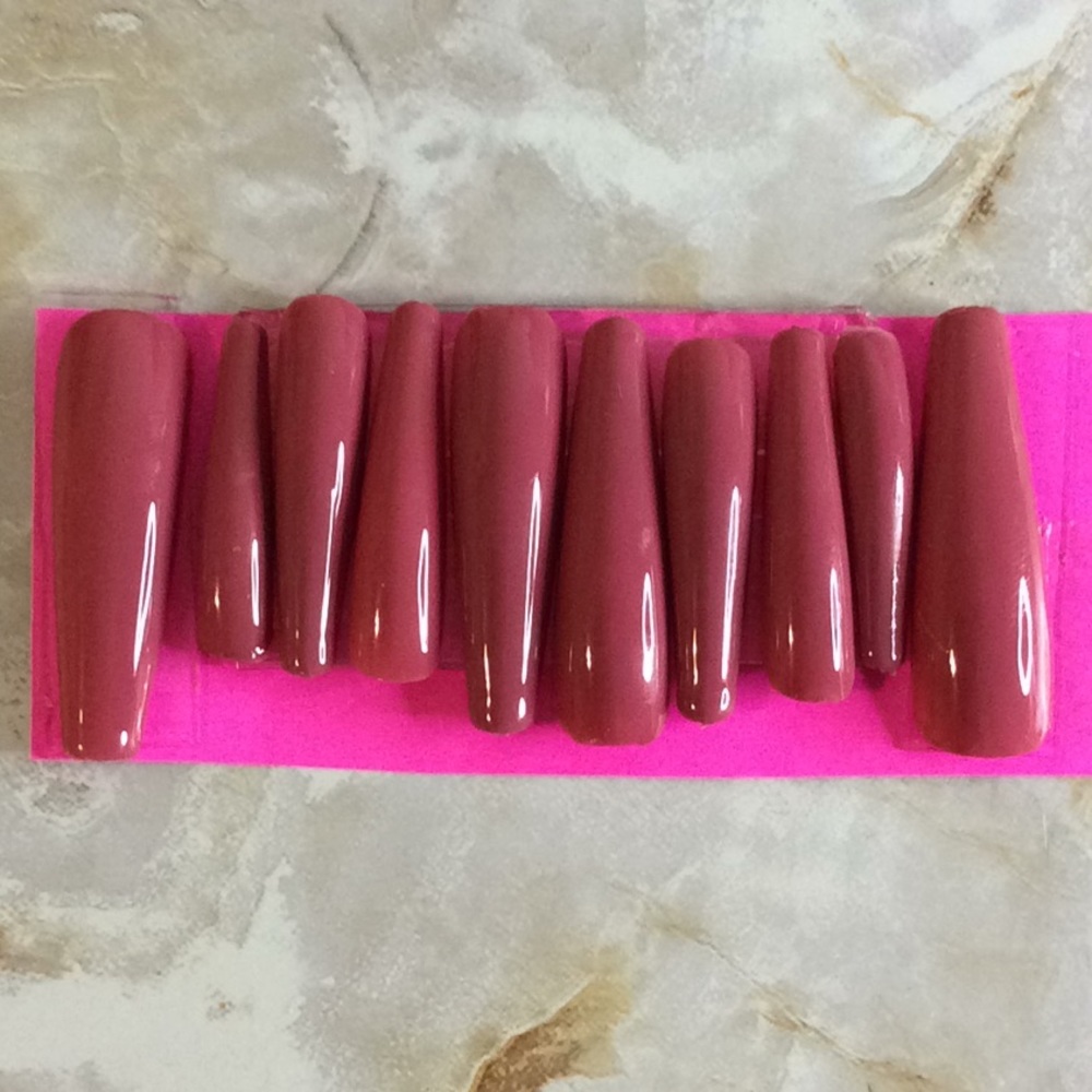 Xl Pink Nude Nails
